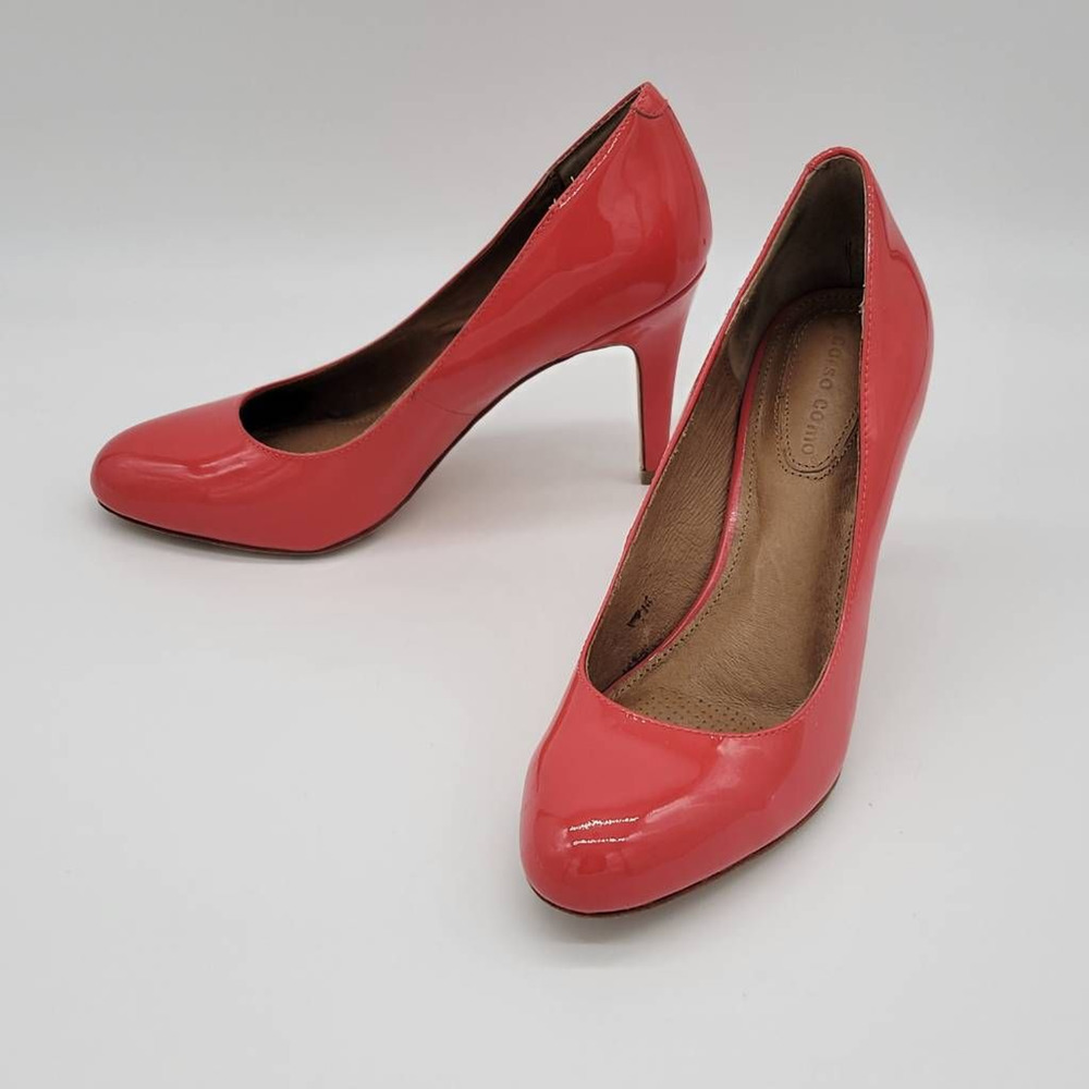 Corso Como Womens Classic Pump Stiletto Heels Shoes Slip On Almond Toe 7 M